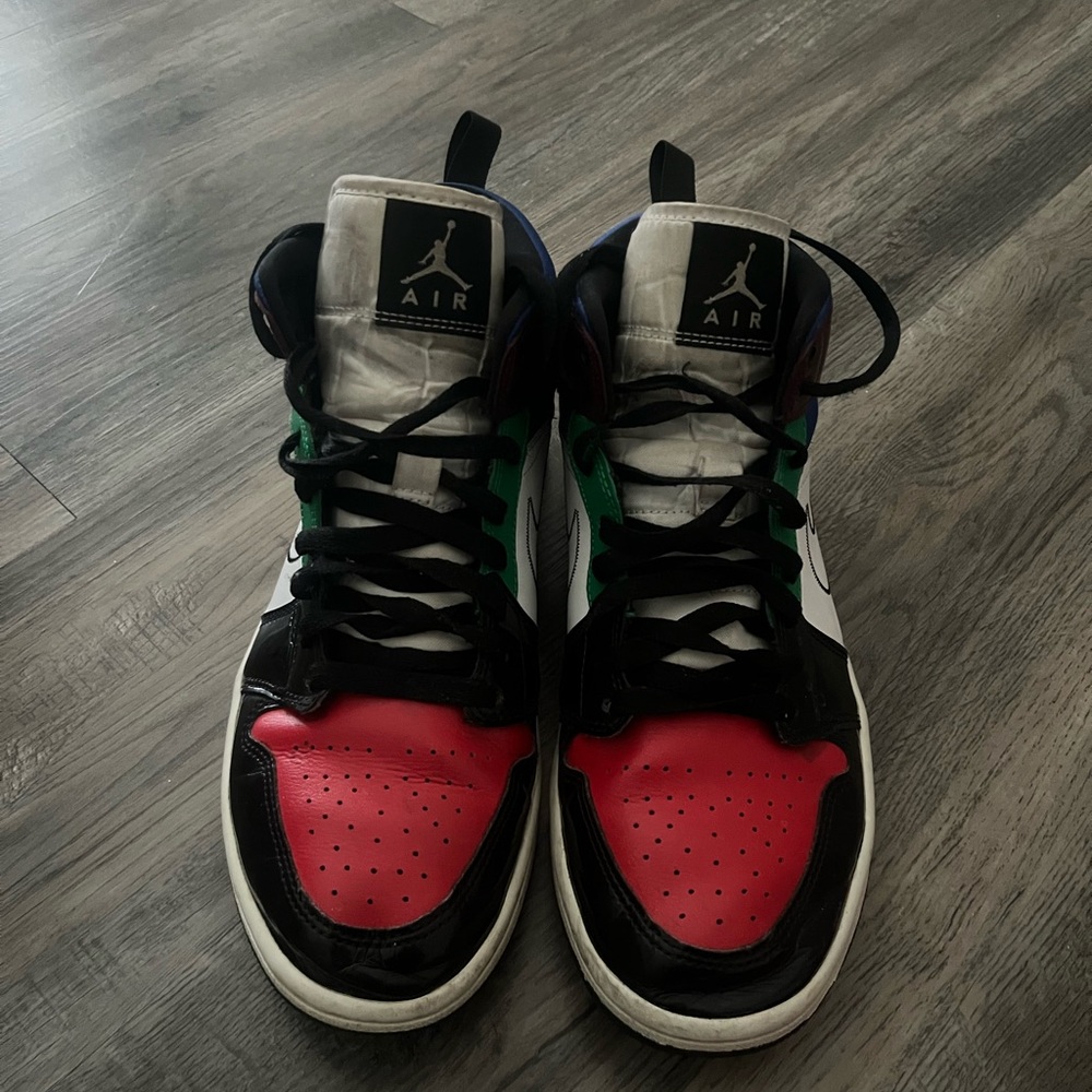 Jordan Women's Sneakers - Red, Black, White